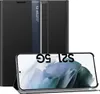Samsung Galaxy S21 5G Pouzdro, Slim Flip Kožené Pouzdro s Náhled obrázku produktu 1