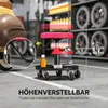HOMCOM Werkstatthocker mit Rollen Tabletts höhenverstellbar Produktbild-Vorschau 5