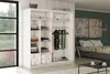 AX LIVING Cabinio Schwebetürenschrank Weiß 200 cm breit Produktbild-Vorschau 4