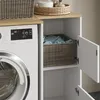 Armoire de salle de bain Vicco Viktor Blanc/Chêne Artisan Voir les images du produit 4
