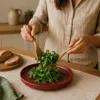 Piatto da antipasto o da dessert al lampone - D 21cm Anteprima dell’immagine prodotto 4