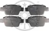 OPTIMAL Bremsbeläge Satz Hinten Bremsklötze für FIAT BRAVO Produktbild-Vorschau 1