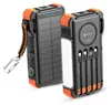 Siltcon® Solar-Powerbank 20000 mAh mit integrierten Kabeln, Produktbild-Vorschau 1