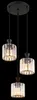 Globo Lighting Hängeleuchte Metall schwarz matt, 3x E27 Produktbild-Vorschau 3