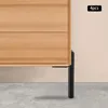 4x Möbelfüße 15cm DIY Schrank Fuß Kabinett Tischbeine Produktbild-Vorschau 3