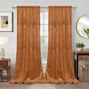 2er Set Samtvorhang Kräuselband 132x244cm Prägemuster Produktbild-Vorschau 5