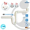 tecuro Raumschaffer Küchenablauf Spülen Siphon mit Produktbild-Vorschau 3