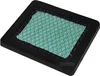 A square-shaped air filter with a black frame and a green mesh filter. Podgląd zdjęcia produktu