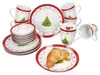 set da colazione 18 pezzi Sogno di Natale in porcellana 6 Anteprima dell’immagine prodotto 1