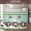 Homestyle4u Hochbett 90x200 Kinder mit Lattenrost mit Produktbild-Vorschau 16