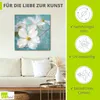 ARTland Leinwandbild Vintage Blüte I Größe: 70x70 cm Produktbild-Vorschau 2