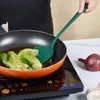 A person is cooking vegetables in a pan on an induction stove. Náhled obrázku produktu