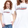 Lee T -Shirt Women Crew Neck Tee Light White L41LetLJ Náhled obrázku produktu 1