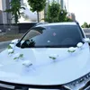 Autoschmuck Hochzeit Weiß, Hochzeitsauto Dekorationsset, Produktbild-Vorschau 2