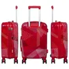 Hartschale Handgepäck Koffer Ravenna 56 cm Rot mit Motiv Produktbild-Vorschau 2