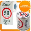 Lustiges Fun Toilettenpapier zum 50. Geburtstag – Witziges Produktbild-Vorschau 1