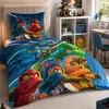 Lego Ninjago Bettwäsche 2-teilig 135x200 80x80 cm aus 100% Produktbild-Vorschau 1