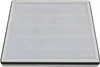 A white air filter with a black border, shown from a slightly elevated angle against a white background. Produktbild-Vorschau