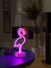 Konstsmide LED Schlauchsilhouette Flamingo, mit 6h Timer Produktbild-Vorschau 2