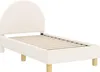vidaXL Kinderbettgestell mit Kopfteil Creme 70 x 140 cm Produktbild-Vorschau 4