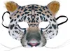 Maska - škraboška - gepard - safari - dětská Náhled obrázku produktu 1