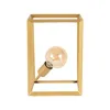 LABEL51 Tischlampe Tetto - Antikgold - Metall Produktbild-Vorschau 3