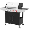 ProfiCook Gasgrill bis zu 450°C | Grillroste aus Gusseisen Produktbild-Vorschau 1
