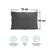 Komfortec 100% Baumwolle Kissenbezüge 2er Set 50x75 cm, Produktbild-Vorschau 3