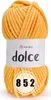 YarnArt Dolce Garn 852 Orange - Weiche Polyesterwolle für Produktbild-Vorschau 2