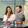 AI Kopfhörer Übersetzer 3-in-1, Echtzeit Sprachübersetzer Produktbild-Vorschau 2
