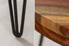 riess-ambiente Runder Esstisch MAKASSAR 120cm natur schwarz Produktbild-Vorschau 7