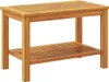 vidaXL Beistelltisch Öl-Natur 70 x 40 x 45 cm Massivholz Produktbild-Vorschau 1