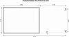 This is a technical drawing or blueprint of a foundation plan for a garden house, showing dimensions and layout. Produktbild-Vorschau