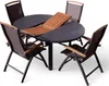 ALEOS. Gartengarnitur Gartenset Aluminium TEAK Set mit Produktbild-Vorschau 1