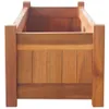 A wooden planter box shown from the front. Náhľad obrázku produktu