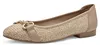 Tamaris Damen Klassische Ballerina 1-22112-42 Grau Produktbild-Vorschau 1