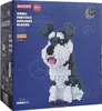 Balody Schnauzerhund mit Nanoblocks Mini-Lego-Bausteinen Produktbild-Vorschau 1