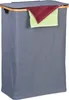 Relaxdays Wäschekorb mit Deckel, 105 l, Wäschesammler, Produktbild-Vorschau 1