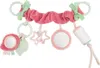 Pink Pastel Friends Kinderwagenaufhänger, Canpol Produktbild-Vorschau 1