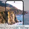 A smartphone displaying a scenic landscape image, with text overlays describing product features. Náhled obrázku produktu