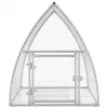 Gabbia per conigli Silver 100x105x120 cm Acciaio zincato Anteprima dell’immagine prodotto 5