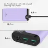 iMoshion® Powerbank 20000 mAh Viola Funzione di ricarica Anteprima dell’immagine prodotto 7