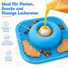 Anti-Schling Hundenapf mit Rollball Saugnapf Leckmatte Produktbild-Vorschau 6