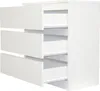 BDW, Kommode Weiß, 97x60 cm mit 3 Schubladen für Produktbild-Vorschau 5