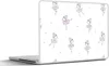 MuchoWow® Laptop Aufkleber Sticker Cover Mädchen - Ballett Produktbild-Vorschau 1