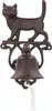 Esschert Design Cloche de porte Chat Marron antique - Fonte Voir les images du produit 9