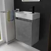 Alpenberger Gäste WC Waschbecken mit Unterschrank | Kleines Produktbild-Vorschau 1