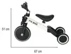 Trike Fix Mini Cross-Country-Dreirad 3in1 mit Pedalen weiß Produktbild-Vorschau 9