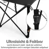 BigDean Campingtisch faltbar mit 2 Getränkehaltern Schwarz Produktbild-Vorschau 6