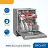 Exquisit Geschirrspüler EGSP9614-EB-030B inox | Produktbild-Vorschau 3